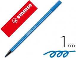 Rotulador acuarelable Stabilo Pen 68 tinta azul marino ultramar